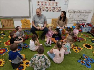 Aktywności biblioteczne w Lejkowie.