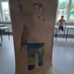 efekt końcowy prac plastycznych – portrety Harry’ego