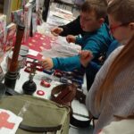 Klasa III SP z Malechowa w trakcie lekcji o patriotyzmie i niepodległości